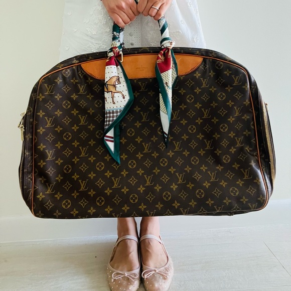 Louis Vuitton LV Travel Bag Alize 2 Pouches Brown Monogram - Picture 1 of 13
